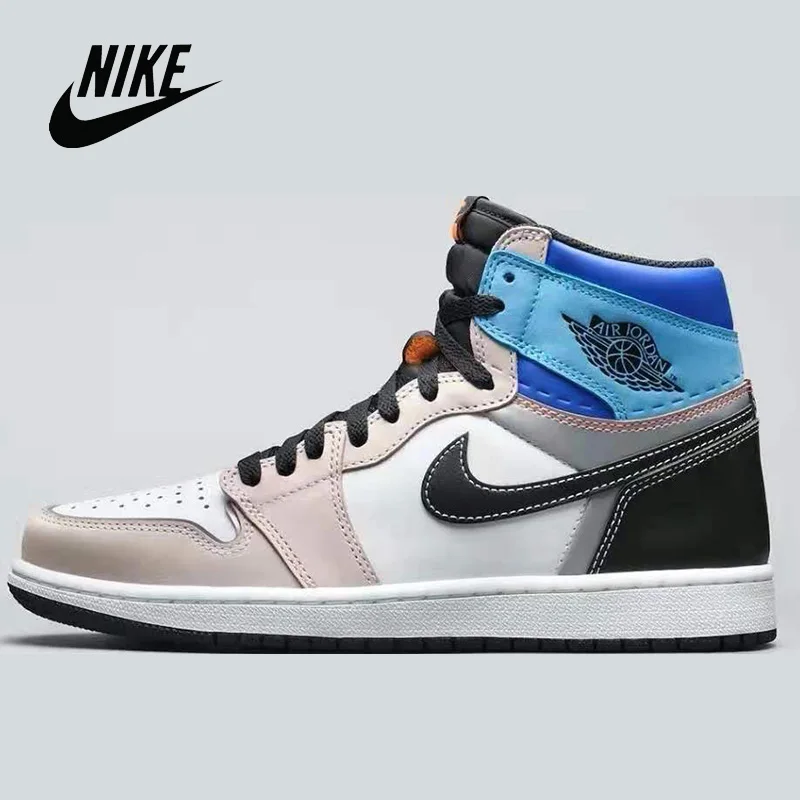 

Кроссовки для баскетбола Nike Air Jordan 1 Mid, дышащие, для женщин и мужчин