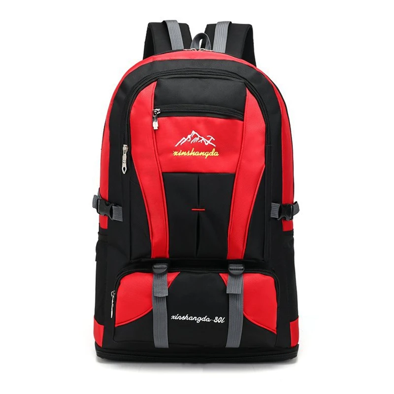 

Quality Camping Hiking Backpack Sports Bag Outdoor Travel Backpack Trekk Mountain Climb Equipment 80L Bottom Expansion Pack