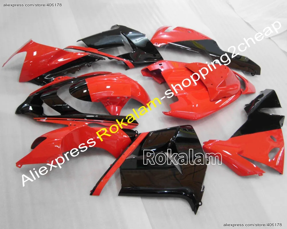 

Послепродажный комплект обтекателей для Kawasaki Ninja ZX10R 2004 2005 ZX-10R 04 05 ZX 10R мотоциклетные Обтекатели (литьё под давлением)