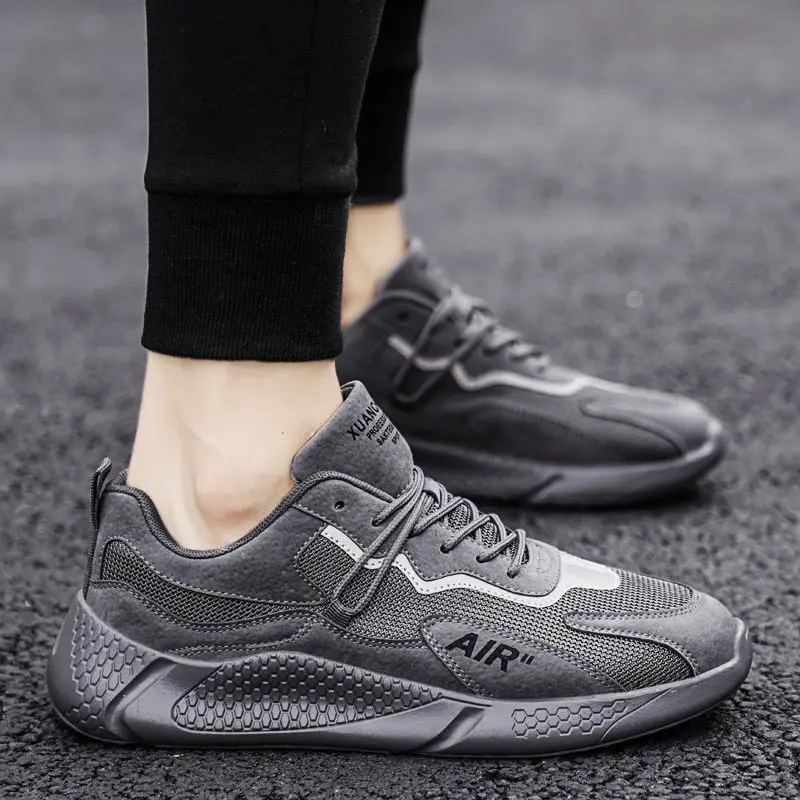 

Men's Breathable Mesh Sneakers Deporte Running Shoes Man Adult Sport Men Shoes Big Size Sports Shoes Walking