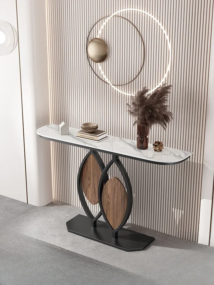 LY Rock плита торцевой винт стол вход креативный входной новый китайский шкаф дверь