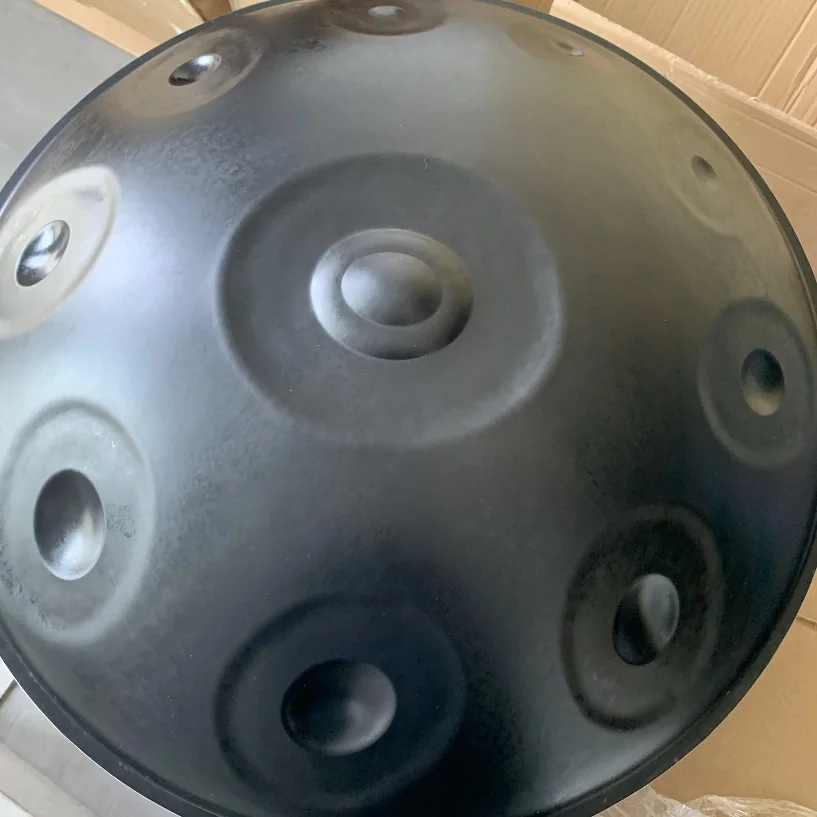 

E3 HANDPAN Drum 10notes HandPan Перкуссионный инструмент Ручной барабан E3/ B3 C4 D # 4 E4 F # 4 G4 B4 C5 E5 440 Гц HandPan DC04 Азотирование против ржавчины Ручная сковорода 22-дюймовый ручной барабан Ручной лоток для