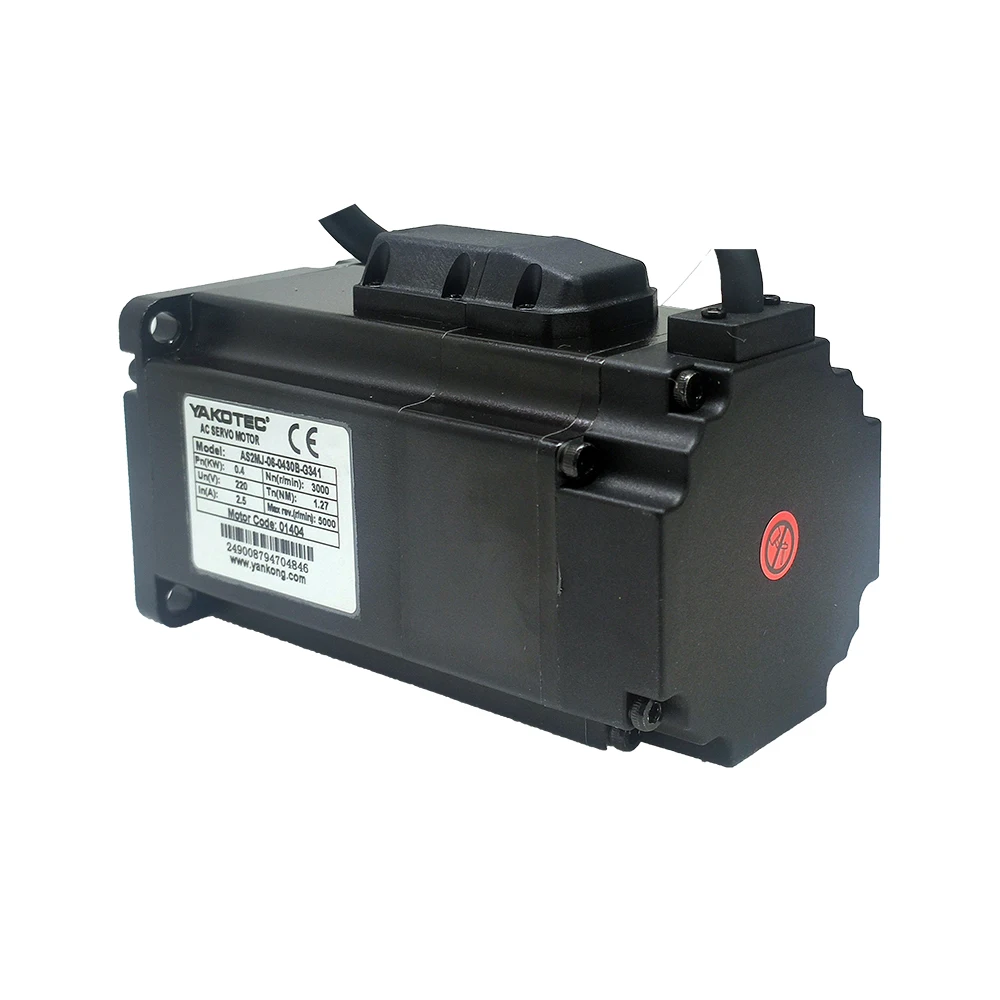 Новый и оригинальный тормозной серводвигатель YAKO AS2MJ-06-0430B-G341 220 В переменного