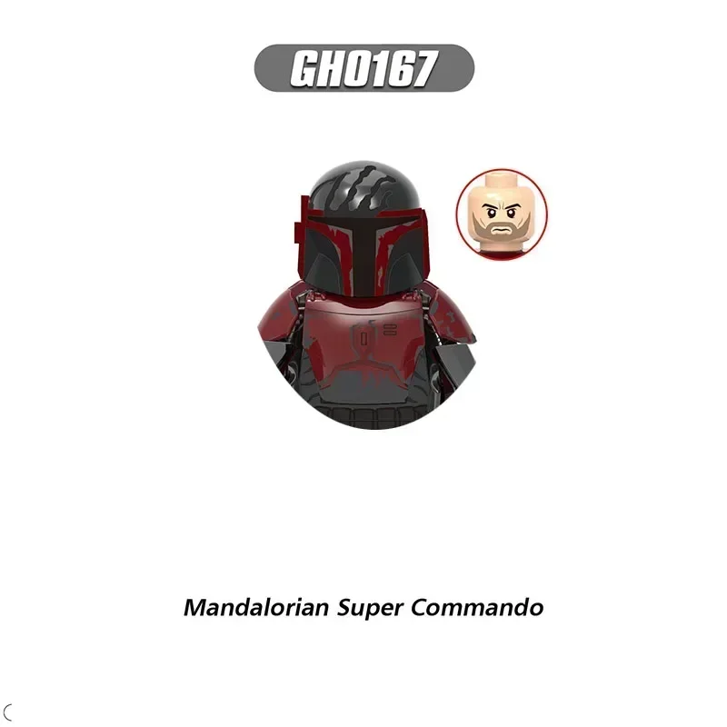 G0122 Star Wars Clone Troopers Imperial Stormtrooper Mini Robot Figure Toy mandalorian Hot Toys mini building block mould king