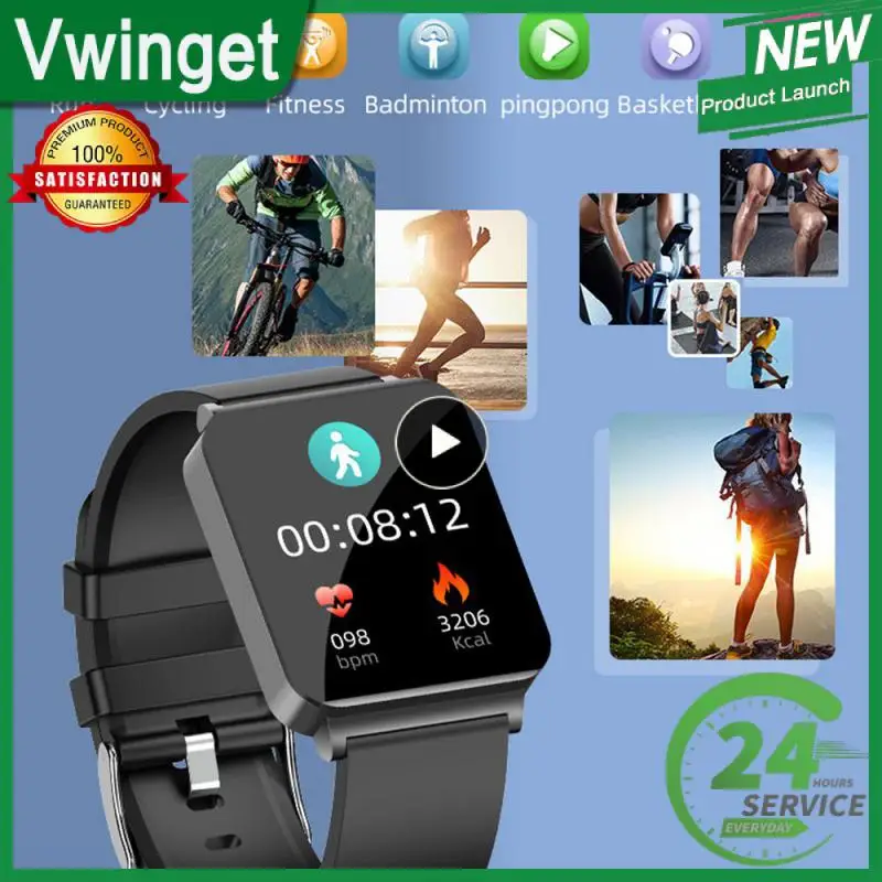 

1/2/3PCS Borderless Design Watch More Accurate Data Fitness Bracelet Tempered Glass Zinc Alloy Tpu Cool Dials Smartwatch