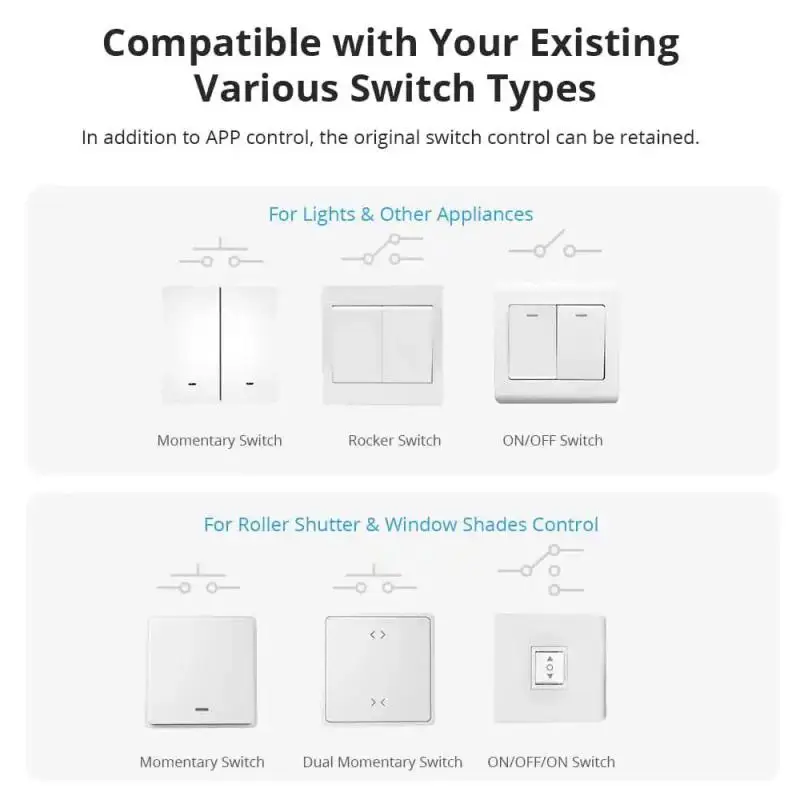 Двухканальный релейный модуль SONOFF DUAL R3 умный мини-переключатель сделай сам