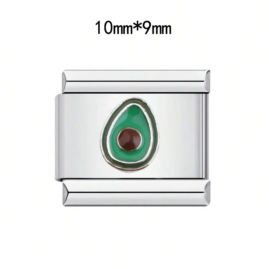 Звенья из нержавеющей стали для браслетов 9 мм