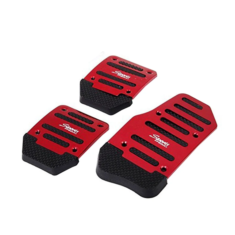 

Pedal Covers Car Clutch Brake Gas Treadle Pad Accelerator Cover Foot Pedalsassembly Motorcycle Manual Set Automatic Automotive