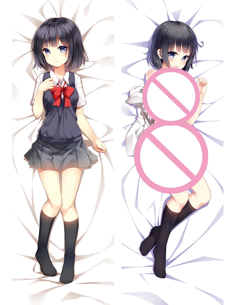 Наволочка аниме Yasuraoka Hanabi Dakimakura, 60x180 см