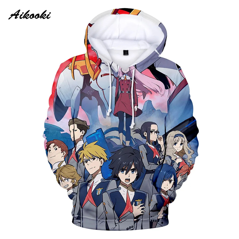 

Hip Hop Fashion Spring Thin Men Hoodie Pullovers Men Hoodie Pullover Sweatshirts Hot Sale Darling In The Franxx 3D Men Hoodie