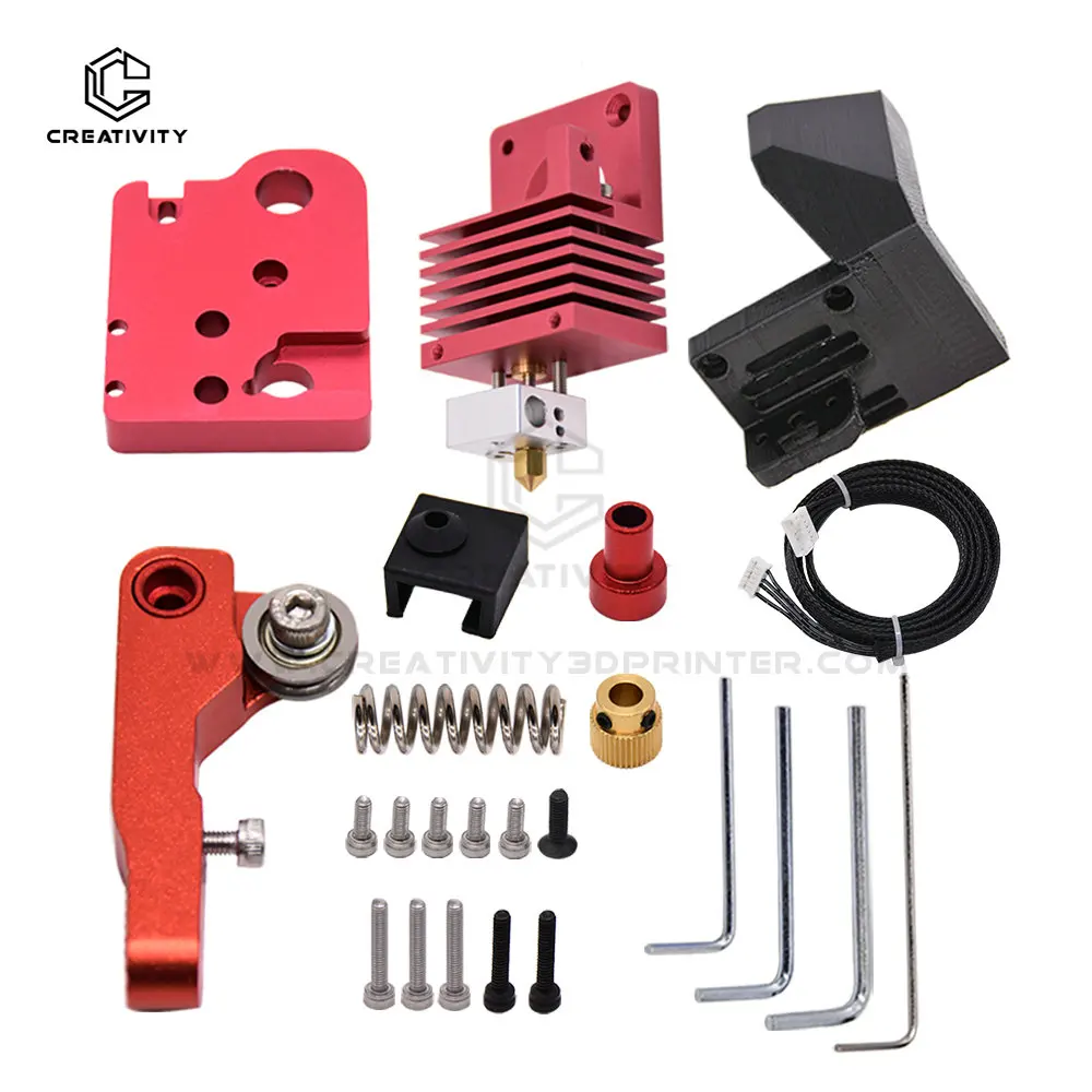 Creativity MK8 Hotend Kit Обновление цельнометаллического прямого экструдера Специальный