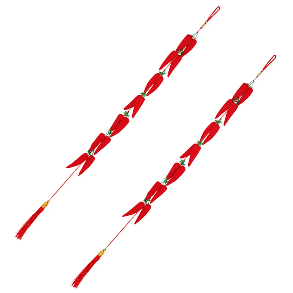 

Hanging Year Decor New Chinese Pendant Festival Pendants Home Decorative Celebration Decors Ornaments Decorations Pepper Chili