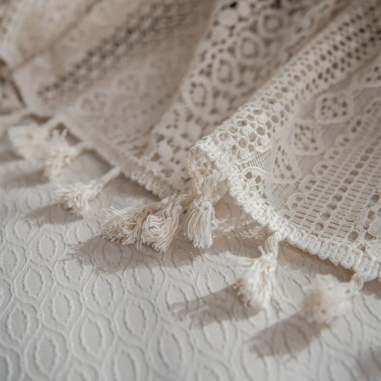 Вязание крючком для гостиной полый художественный декор в американском стиле