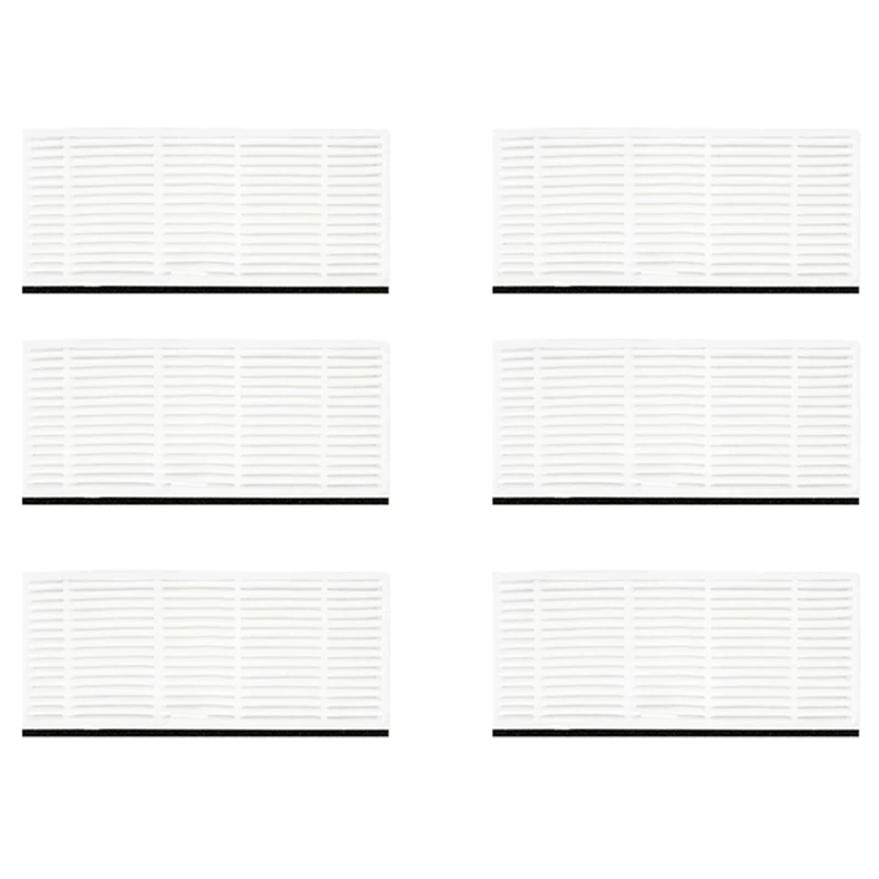 

6 Pcs Spare Parts Accessories Compatible For HONITURE Q6 Pro Robot Vacuum Cleaner Filter