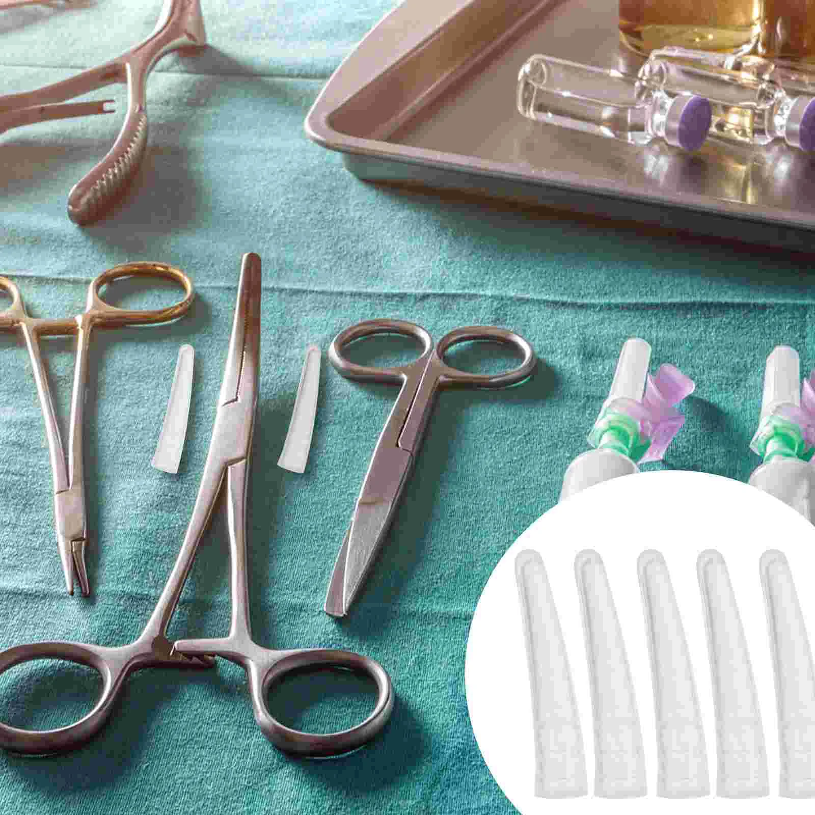 

100Pcs Nipper Cover Novel Portable Durable Tip Cover Bend Clip