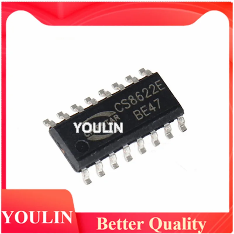 

10pcs New Original CS8622E 25W Mono Class D Audio Amplifier IC Audio Amplifier Chip SOP16