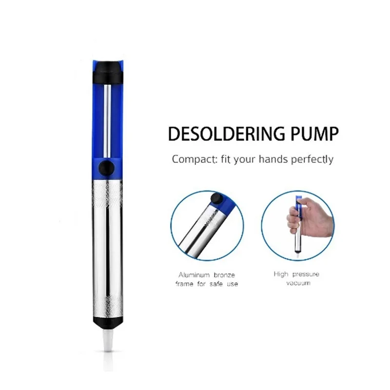 Алюминиевая металлическая ручка для распайки вакуумный паяльник устройство