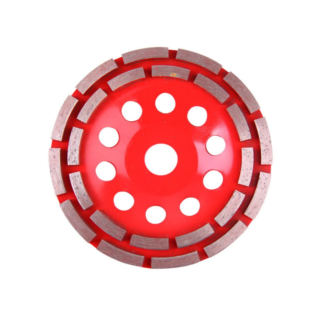 

Double Row Grinding Diamond Segment Wheel Disc Grinding Cup Concrete Marble Stone Floor Polishing Plate Wheel Dropship