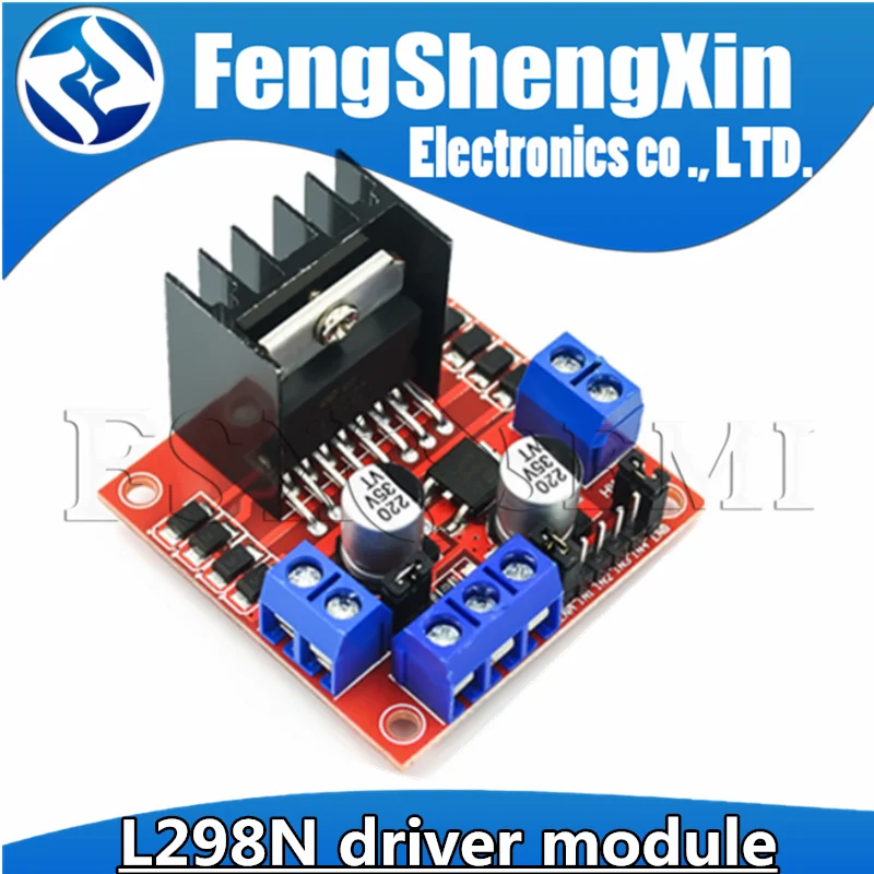 

1pcs New L298N driver board module L298 stepper motor smart car robot breadboard peltier High Power