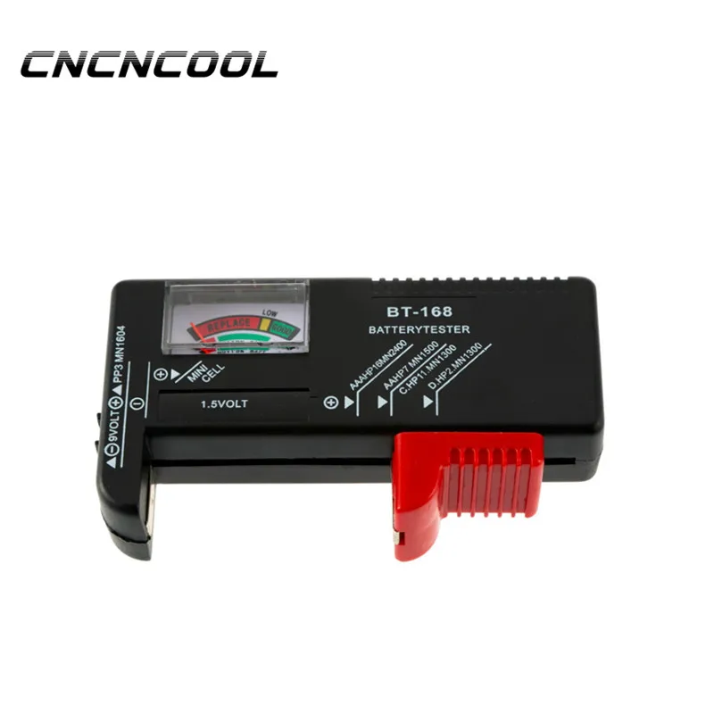 

Цифровой тестер емкости батареи Cncncool BT168 BT168 D, ЖК-дисплей, диагностика для батарей 9 в 1,5 в AA AAA Cell C D