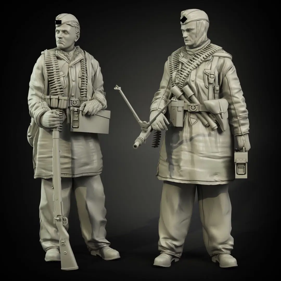 

1/35 фигурка модели из смолы GK, несобранный и Неокрашенный комплект