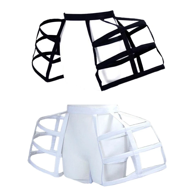 

41QC Women Crinoline Petticoat Cage 3-Hoop Underskirt for Cosplay Costume