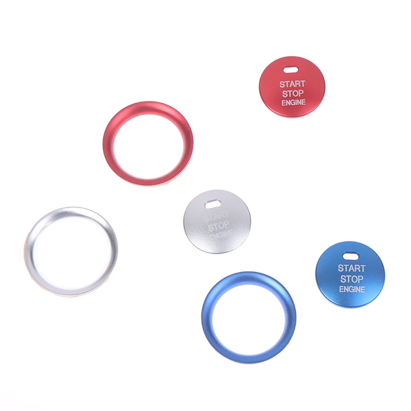 5 шт. наклейка переключателя автомобиля старт стоп двигатель зажигание кнопка