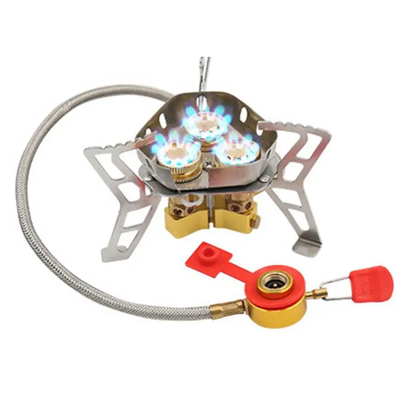 

Туристическая портативная горелка, 6800 Вт, с защитой от ветра