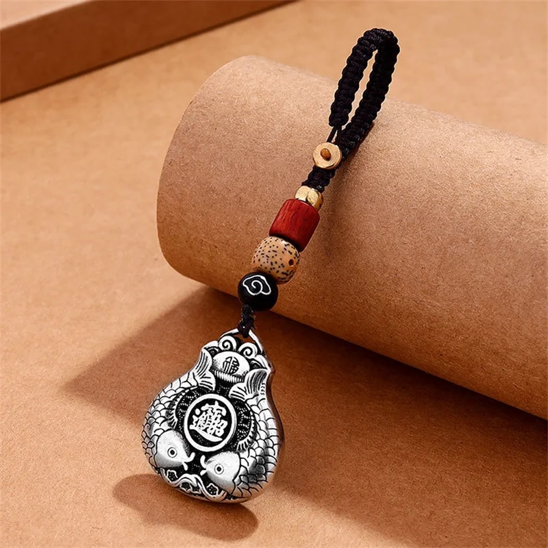 Винтажный брелок для ключей мужчин и женщин аксессуар автомобиля с подвеской в