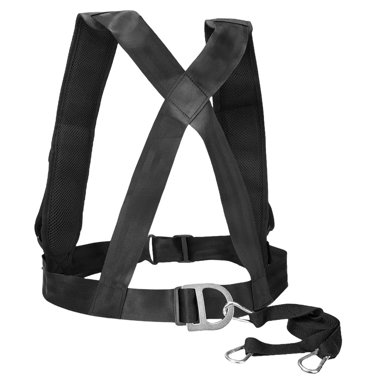 Ремни для саней Мягкий плечевой ремень повышает скорость выносливость и силу.