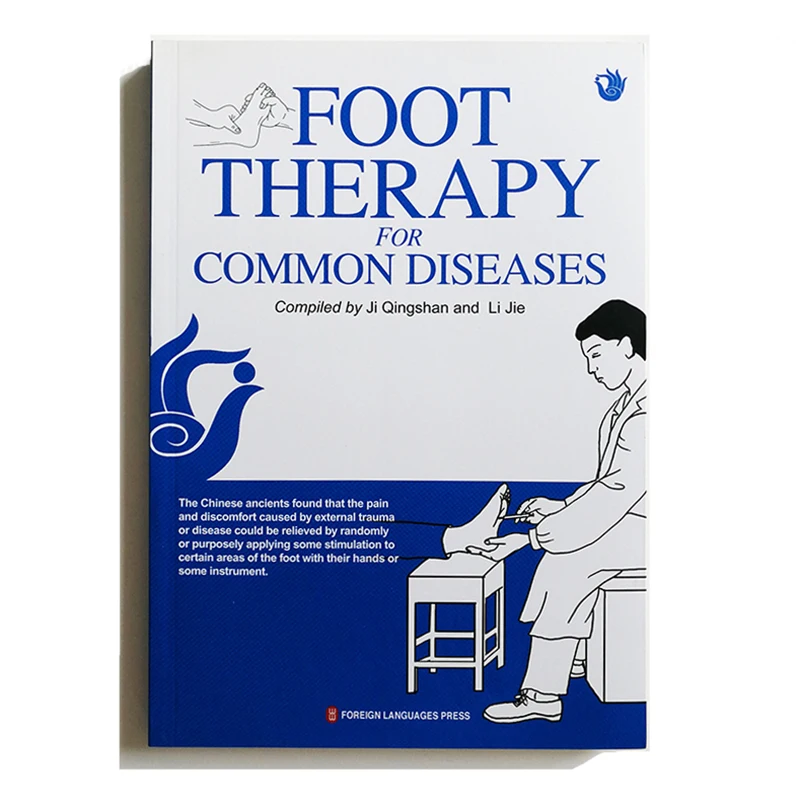 

Foot Therapy for Common Diseases English Edition Chinese Traditional Medicine Self Care Book Paperback