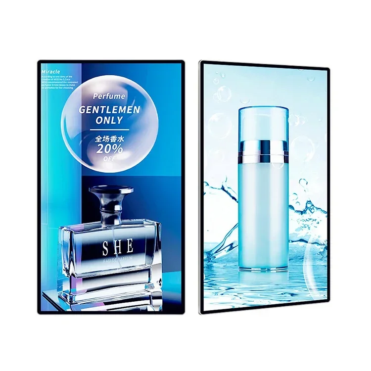 32 43 50 55 65-дюймовый настенный ЖК-дисплей для коммерческой рекламы сенсорный экран