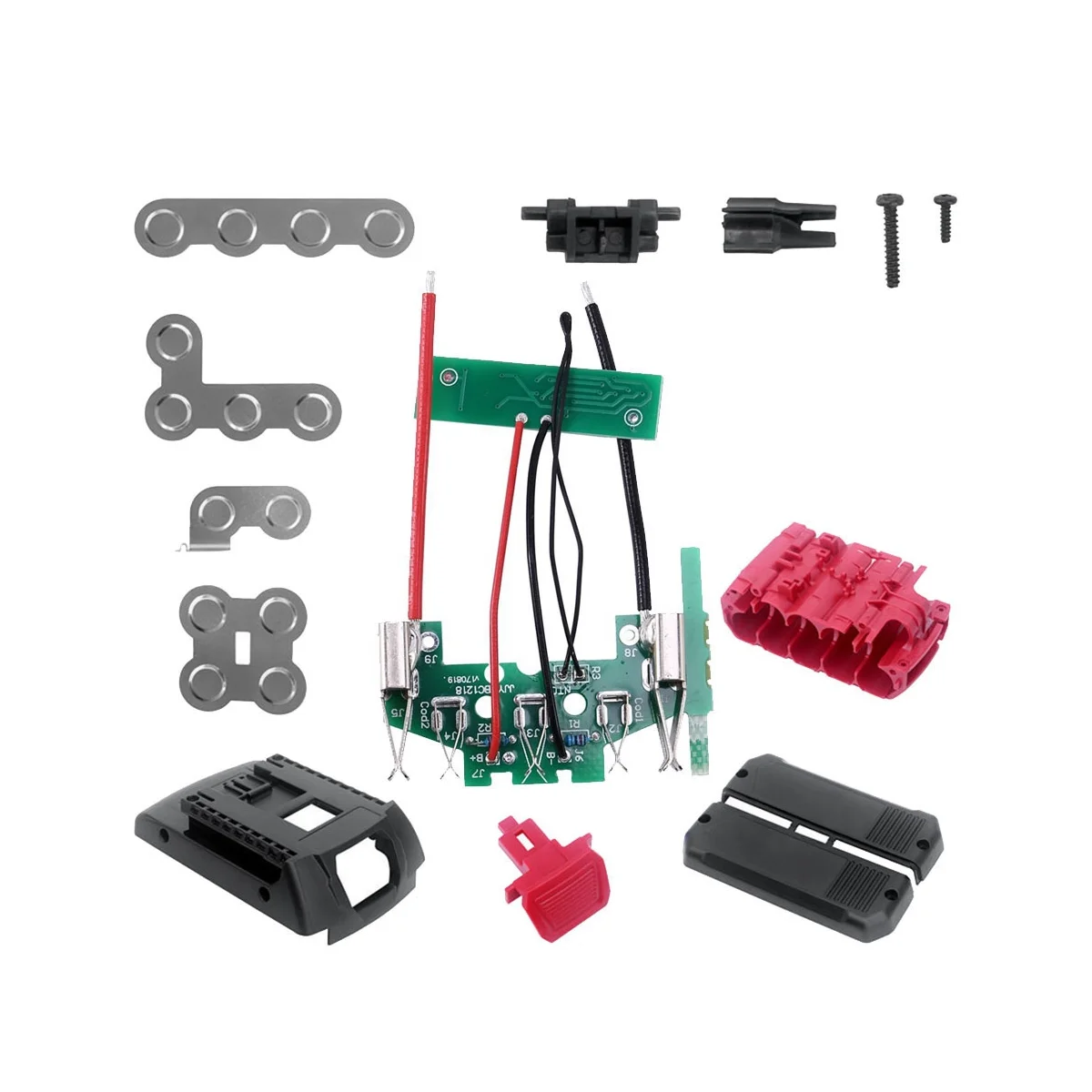 

BAT610 18V Lithium-Ion Battery Protection Board Kit for Boschs 18V Li-Ion Battery PCB Charging Circuit Board Set