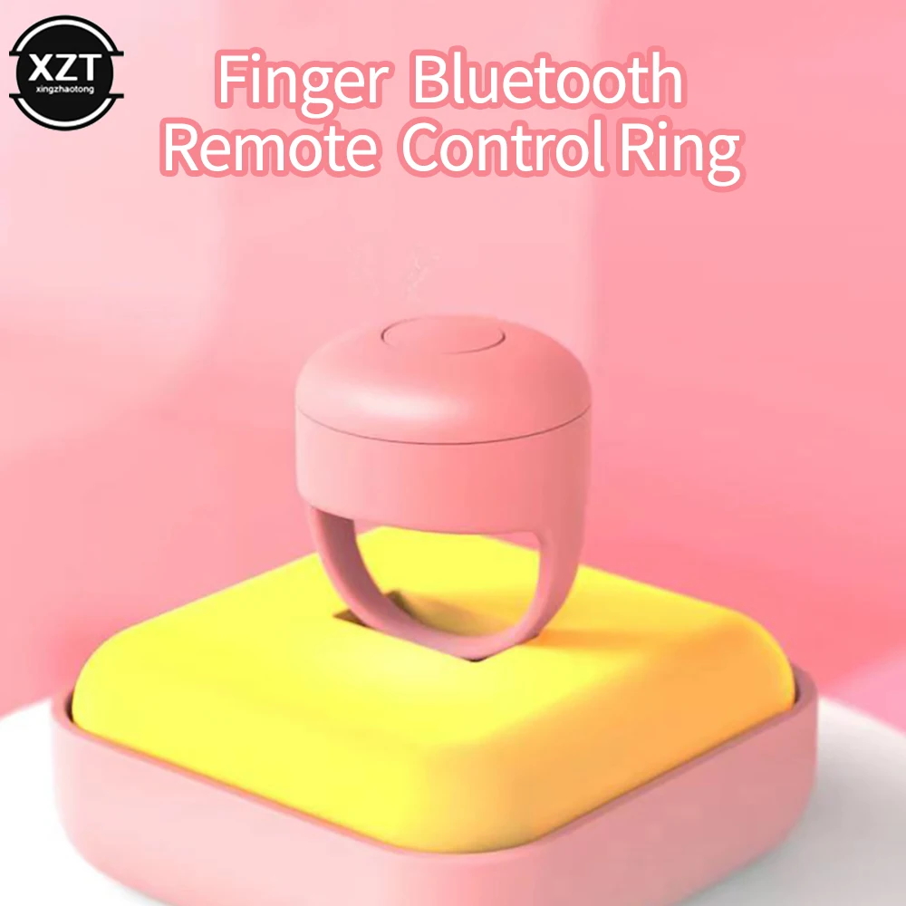 

Wearable Finger Ring Bluetooth 4.0 Remote Control Smart Wireless Remote Controller For Macbook/iOS/Android Mobile Phone Tik Toks