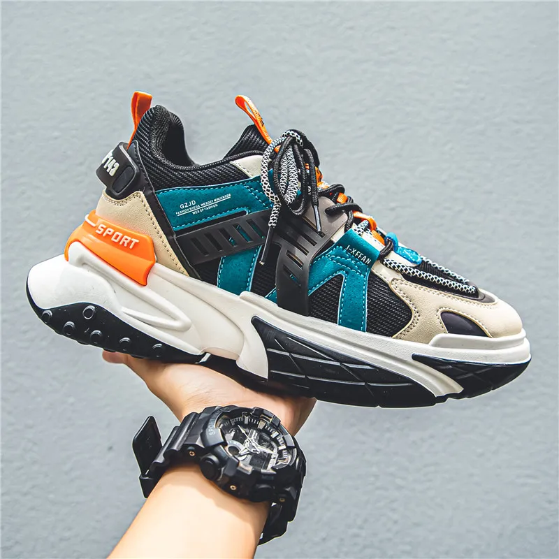 

New Running Shoes for Man Athletic Training Sport Shoes Outdoor Non-slip Wear-resistant Walking Sneakers for Men