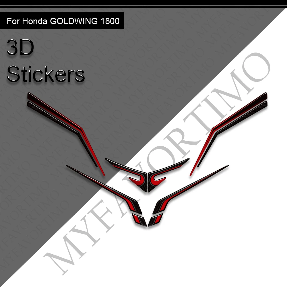 

Наклейки на бак, защита лобового стекла, обтекатель, наклейки на крылья, декоративные для Honda Goldwing Gold крыло GL1800 LG 1800 F6B