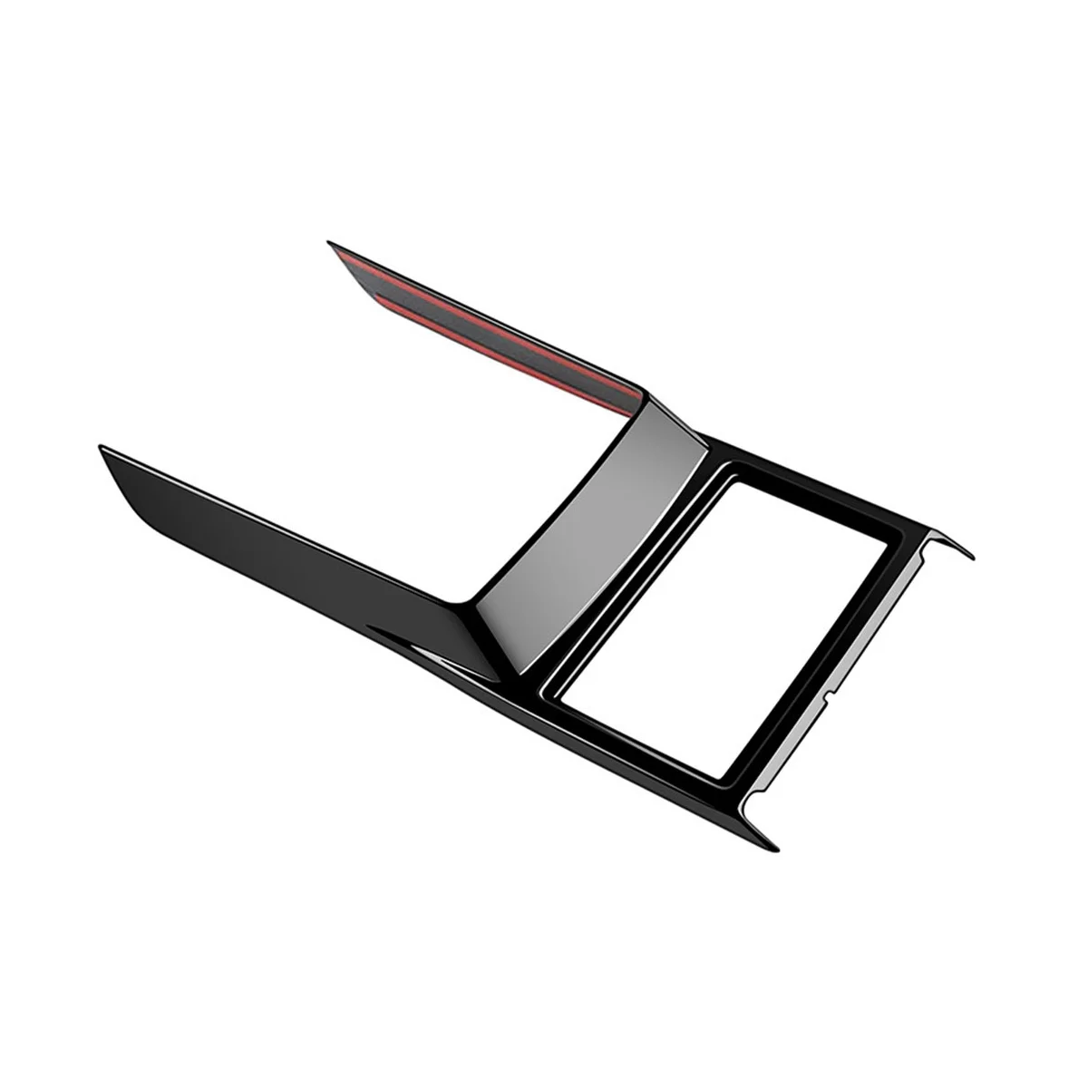 

Яркий черный подлокотник передней консоли с держателем для стакана для воды, универсальный левый/правый руль для Mitsubishi Outlander 2022-2023