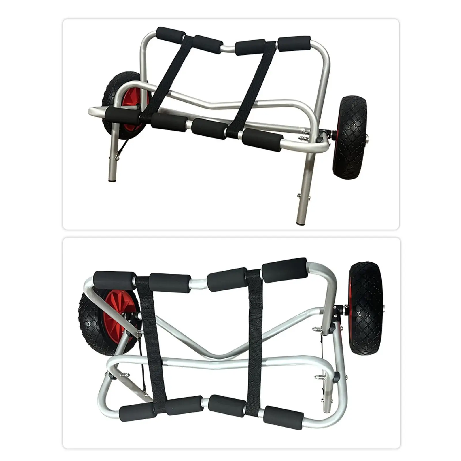 Тележка для Каяка оборудование поддержки тяжелых условий тележка каноэ