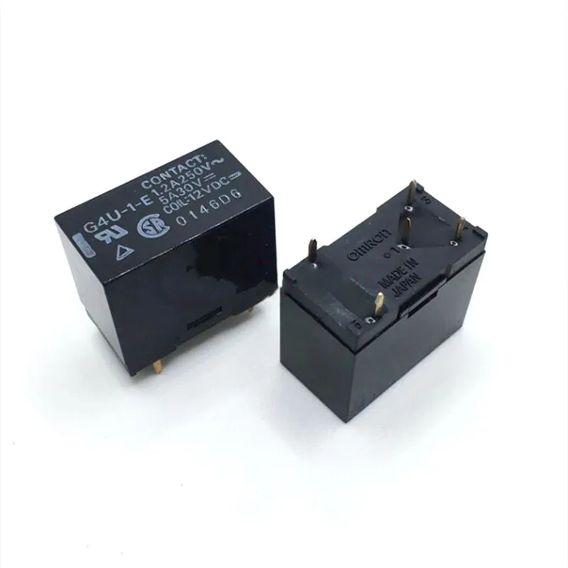 Горячая Распродажа, новое реле, G4U-1-E-12VDC G4U-1-E G4U1E12VDC 12VDC DC12V 12V DIP5 10 шт./лот