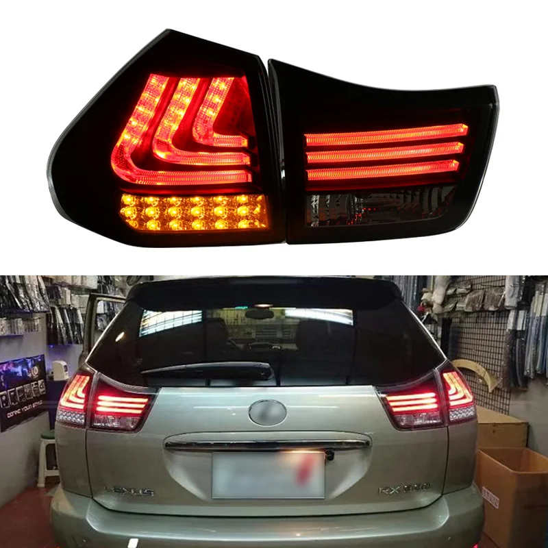 

Rear Running Light + Brake + Reverse Lamp +Turn Signal LED Taillight LED Tail Light Assembly For Lexus RX270 RX330 2004-2009