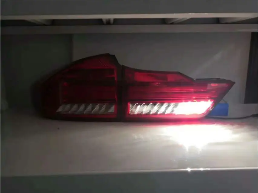 Задний фонарь для стайлинга автомобиля Honda City задний 2014 2015 2016 2017 автомобильные