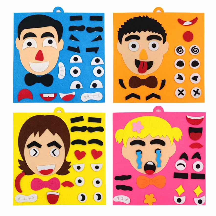 Материалы Монтессори, пазл с эмоциональным лицом, мелкая моторика, Детские обучающие игрушки, обучающая помощь, подарок для детей G46Y Материалы Монтессори, пазл с эмоциональным лицом, мелкая моторика, Детские обучающие игрушки, обучающая помощь, подарок для детей G46Y