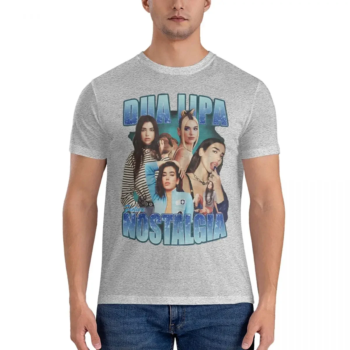 Мужская футболка с коротким рукавом круглым вырезом