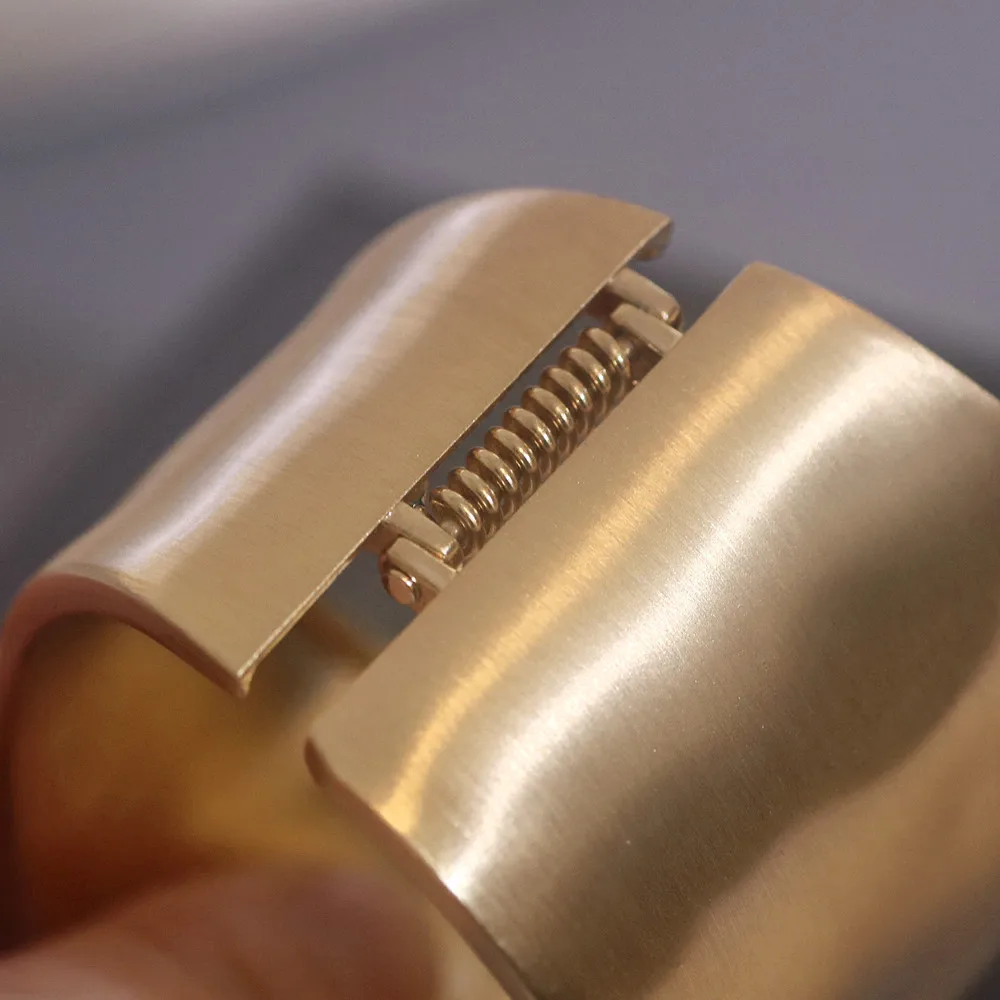 Минималистичные матовые браслеты-манжеты из сплава в стиле панк