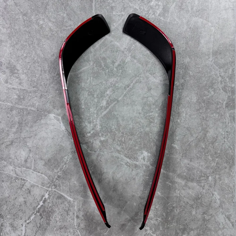 6 шт. передний бампер Canards Splitter для Mercedes Benz A Class W176 Pre-Facelift AMG A180 A200 A250 A45 2013 2014 2015