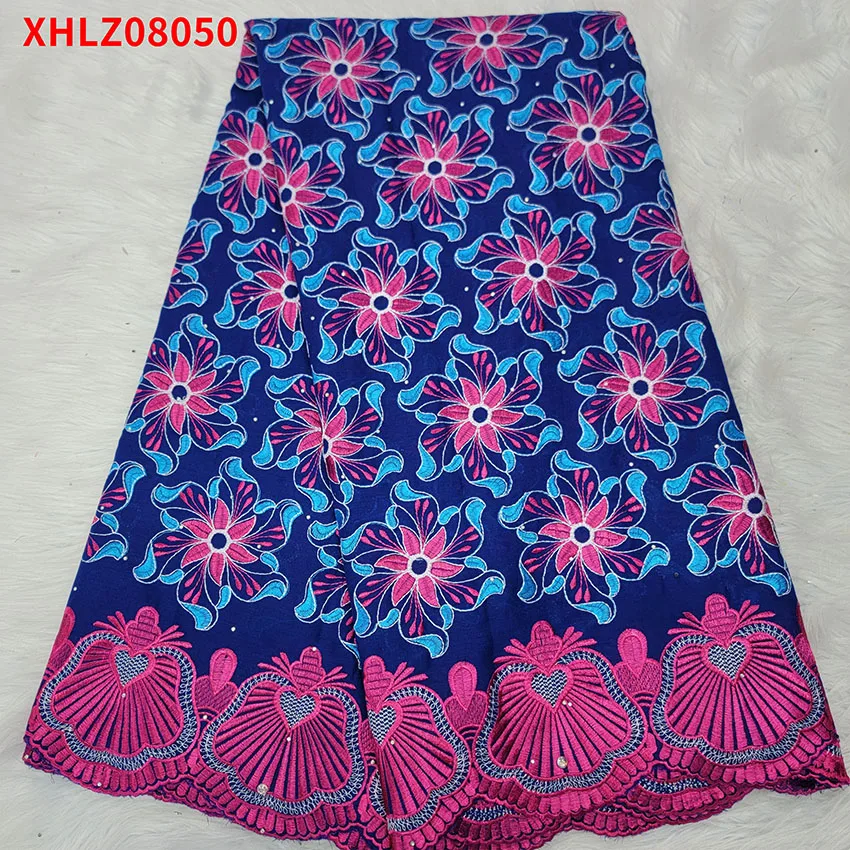 Африканская Анкара большая акция удобная ткань кружевная хлопчатобумажная для