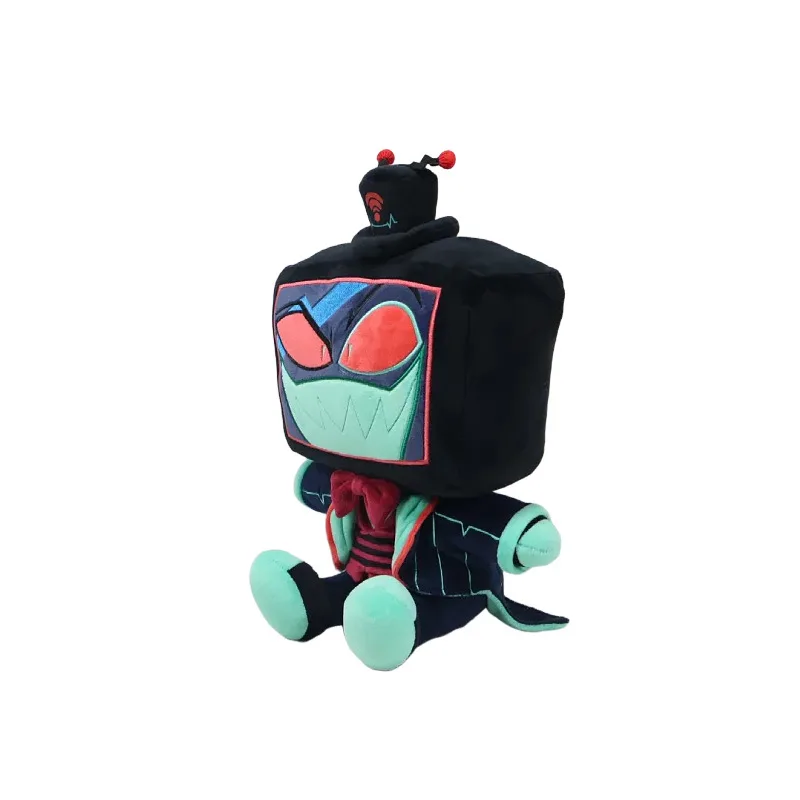 Фото Милый Hazbin VOX плюшевые игрушки Рождественская игра Hazbin Evil Boss мягкая кукла подарки на день рождения и праздник игрушки для украшения комнаты №3