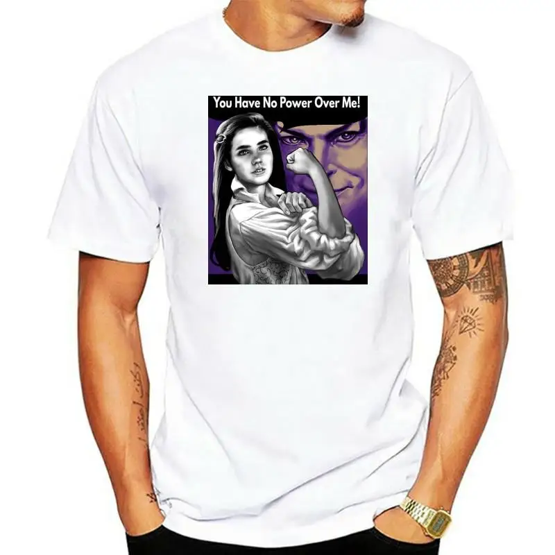 

Labyrinth t-shirt Sarah Strong Princes You have No Power Over Me The Goblin King Jareth t shirt 100% Cotton EU Size S-5XL
