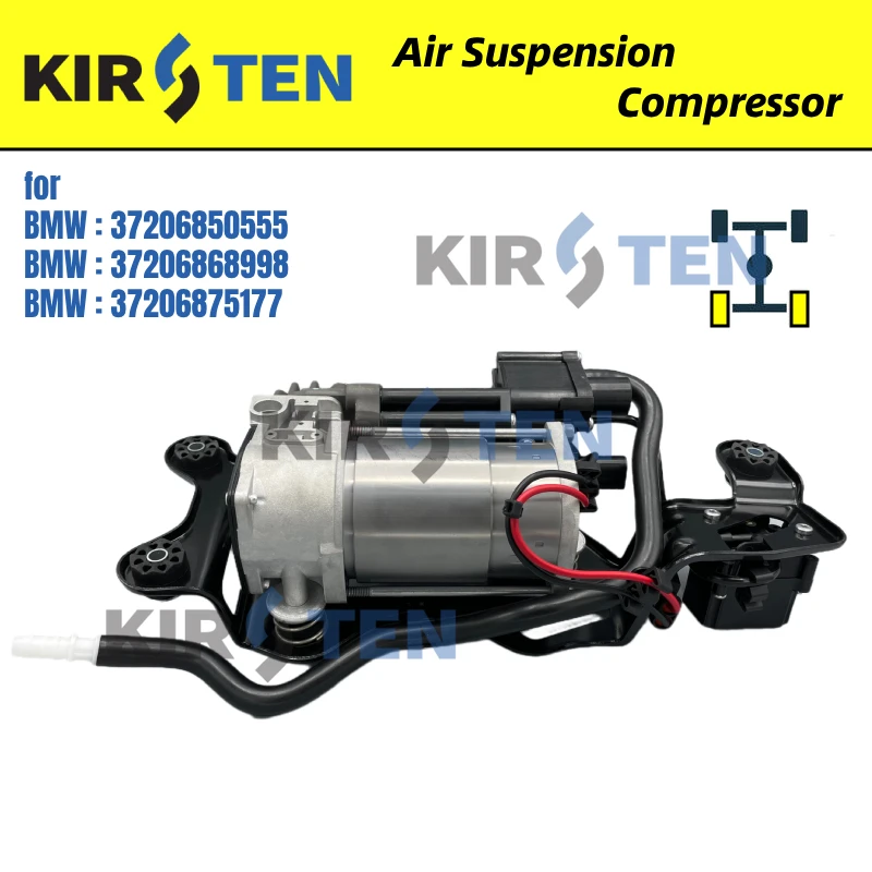 

KIRSTEN Air Suspension Compressor for BMW X5 (F15, F85) 2013-2018 X6 (F16, F86) 2014-2019 37206875177 KA03007