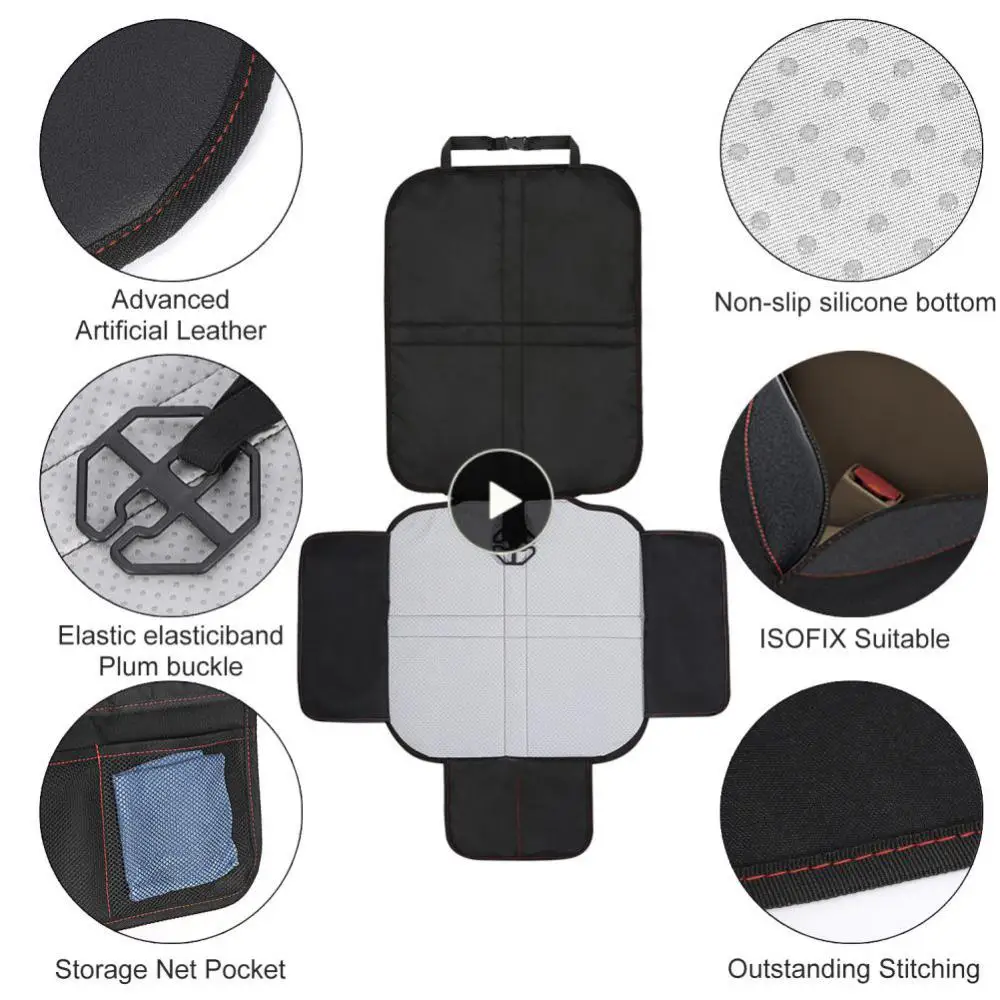 

Multifunctional Safety Seat Protection Pad Universal Child Car Seat Pad Durable Anti-abrasion Pad Car Accessories Anti-skid